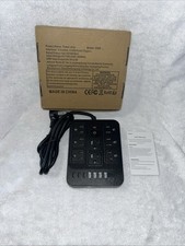 15-in-1 Multi-Port Power Strip Outlet Surge Protection 8 Outlet 4 USB 3 C Port