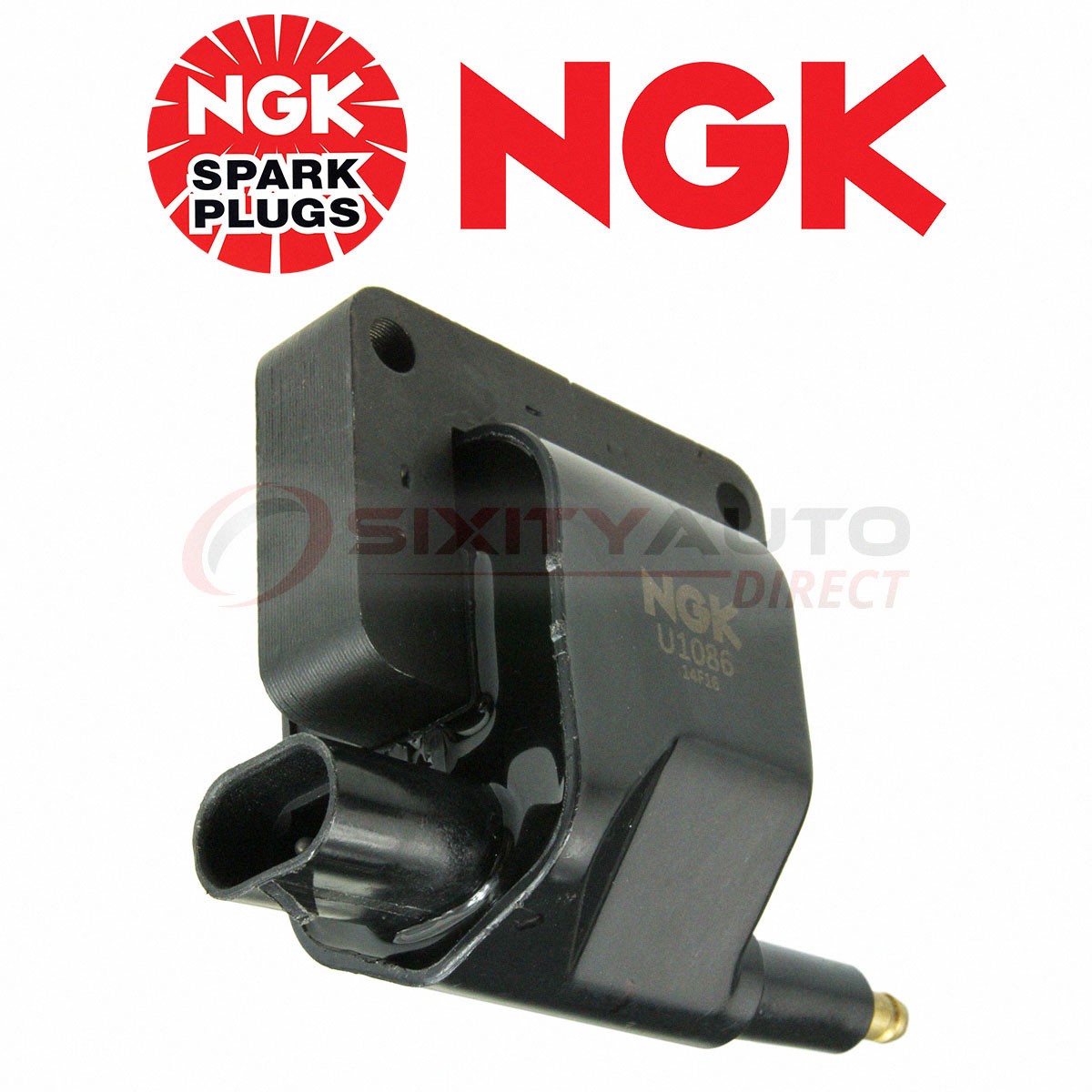 NGK Ignition Coil for 1991-1994 Chrysler LeBaron 2.5L L4 - Spark Plug Wire eq
