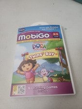 Vtech Mobigo Touch Learning System Dora The Explorer Twins Day 6 Learning Games
