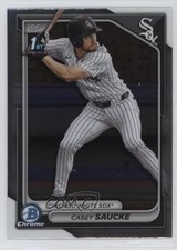 2024 Bowman Draft Chrome Refractor Casey Saucke II Casey Saucke #BDC-33 0c3h