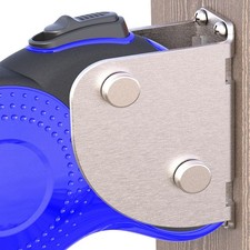 Heavy Duty Retractable Leash Wall Mount Secure Dog Parking Station Hands-Free