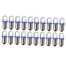 20 Pack Blue Ba9s 57 Bayonet Led Bulb Gauge Cluster Instrument Panel Light 20 Pack Blue Ba9s 57 Bayonet Led Bulb Gauge Cluster Instrument Panel Light