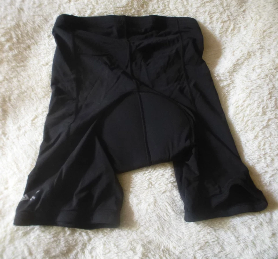 Radlerhose schwarz, Unisex Große Größe: Damengr. 48, Herrengr. 58, Po verstärkt - Bild 2 von 4