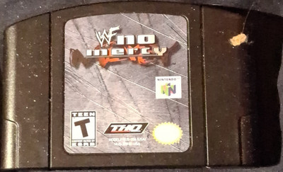 THQ WWF No Mercy for Nintendo 64 N64 Wrestling Game Cartridge T-Teen