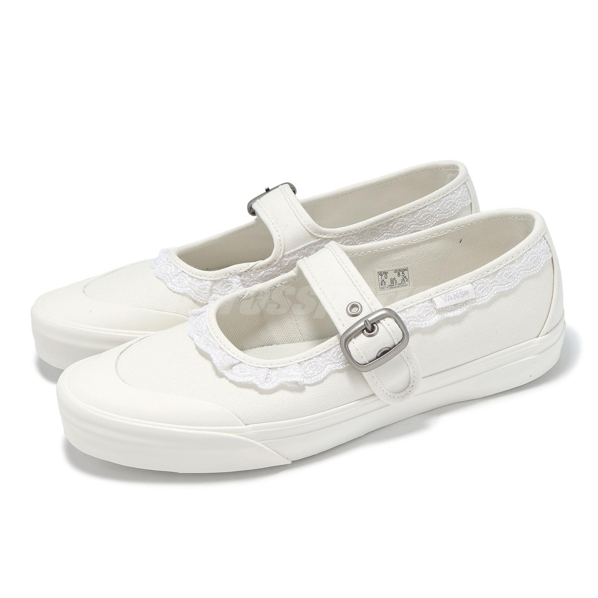 Mary様 Vans Mary Jane Chou Chou Marshnallow Men Unisex Casual Buckle