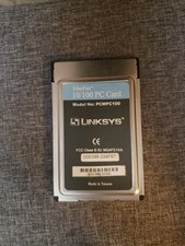 Linksys PCMCIA 10/100 Fast Ethernet Etherfast LAN PC Card PCMPC100