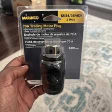 Marinco 12VBPS3 Power Products 70 Amp Trolling Motor Plug NEW IN PACKAGE