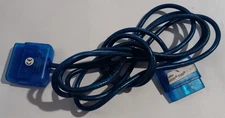 PS1 PS2 Blue Controller Extension Cable 6 Feet Playstation Cord
