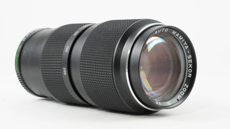 【Problème】Mamiya Sekor Zoom CS 80-200mm f3.8 Téléobjectif Zoom du Japon #617 - Photo 4/4