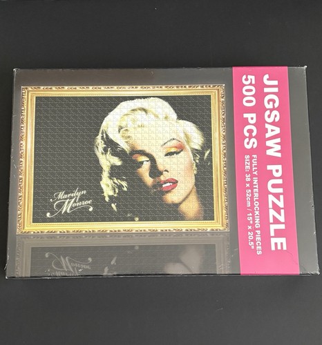 Marilyn Monroe 500 Pieces Jigsaw Puzzle Fully Interlocking Pieces 15”x20” NEW - Picture 8 of 9