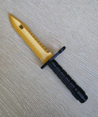 3D Printed M9 BAYONET Knife Counter Strike: Global Offensive 10.5  Plastic Model