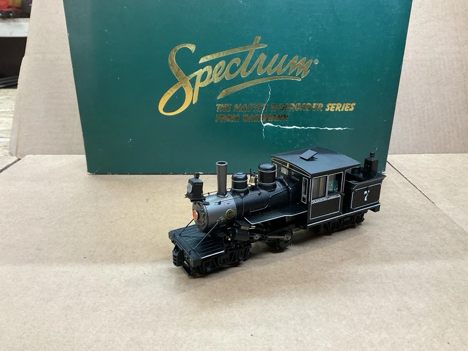 BACHMANN SPECTRUM ON30 NARROW GAUGE STEAM LOCOMOTIVE 28-TON CLIMAX DCC READY ! - Image 2 of 4
