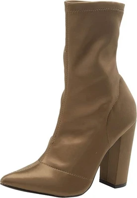Bottes à tige courte Steve Madden Siena pour femmes, vert (olive), 40 EU... - Photo 1/3