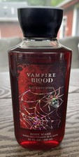 Bath Body Works Vampire Blood Body Wash Gel 10oz Aloe Vitamin E Halloween NEW