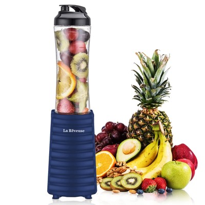 Smoothies Blender Personal Size 300 Watts with 18 oz BPA-Free Portable Travel...