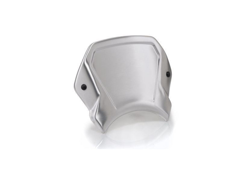 Puig Silver Aluminium Fly Screen Macbor Eight Mile 500 Street 2022-2025