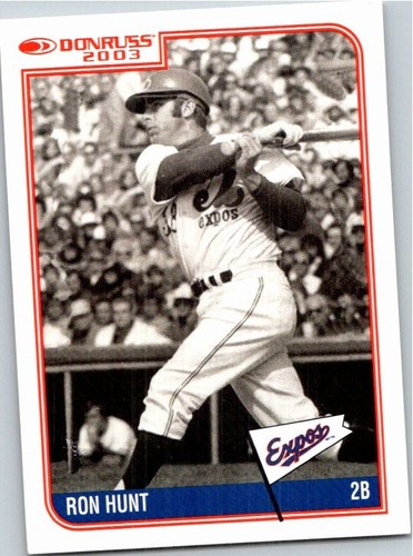 Donruss Montreal Expos #10 Ron Hunt 2003 - Imagen 1 de 2