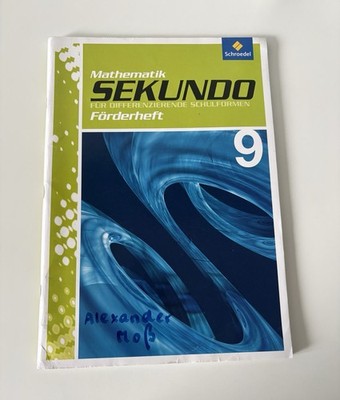 Mathe Förderheft 9 Klasse