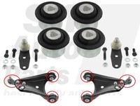 Silent Kit Querlenkerblock Vorne Renault Kangoo (KC0/1_)