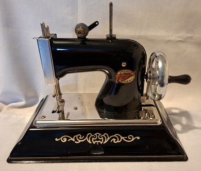 Vintage Comet E M Miniatur Nähmaschine Made in England (1950er Jahre)