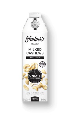 1925 Milked Cashews Sweetened Cashew Milk, Plant-Based, Dairy Free, 32 Ounce ...