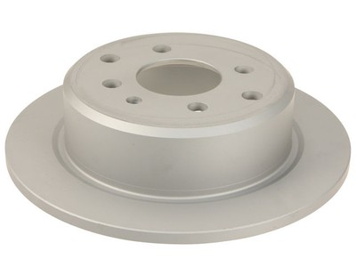 For 1991-1992 BMW 318i Brake Rotor Rear Zimmermann Coated 25999CYMR E30