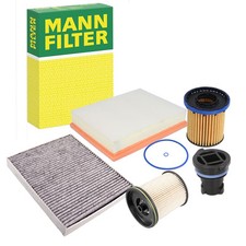 MANN-FILTER Inspektionspaket Filtersatz Schraube für OPEL ASTRA K 1.5 CRDI