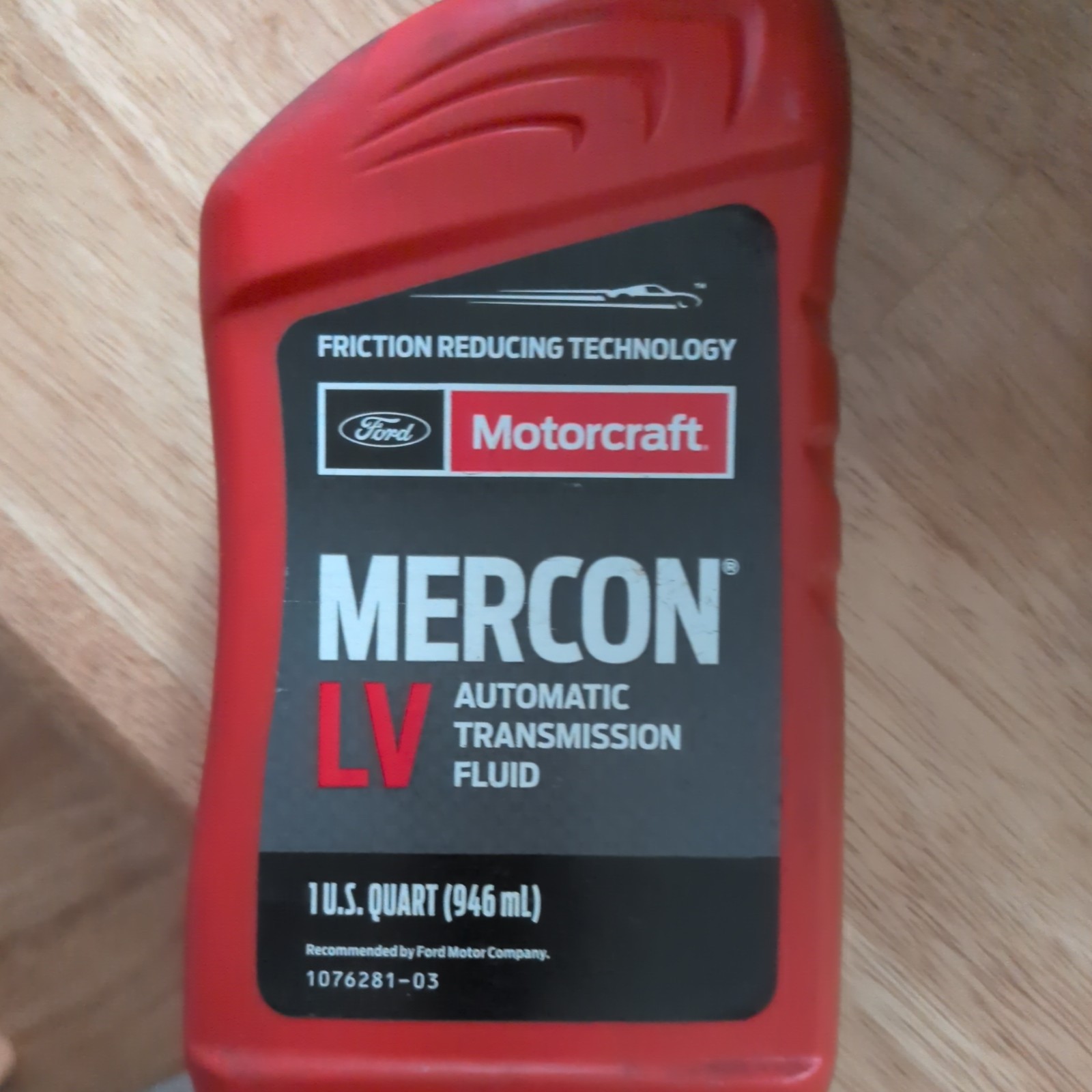 MOTORCRAFT MERCON LV AUTOMATIC TRANSMISSION FLUID 4 quarts