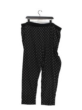 Marisota Women's Sports Bottoms UK 30 Black 100% Polyester Tapered Sweatpants