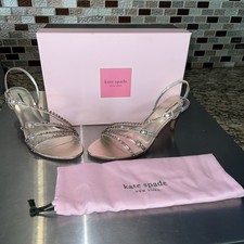 SP9a Kate Spade new york Makenna Sandals Rose Gold Size 9M