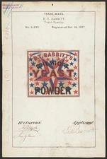 Photo:B. T. Babbitt for B. T. Babbitt's brand Yeast-Powder