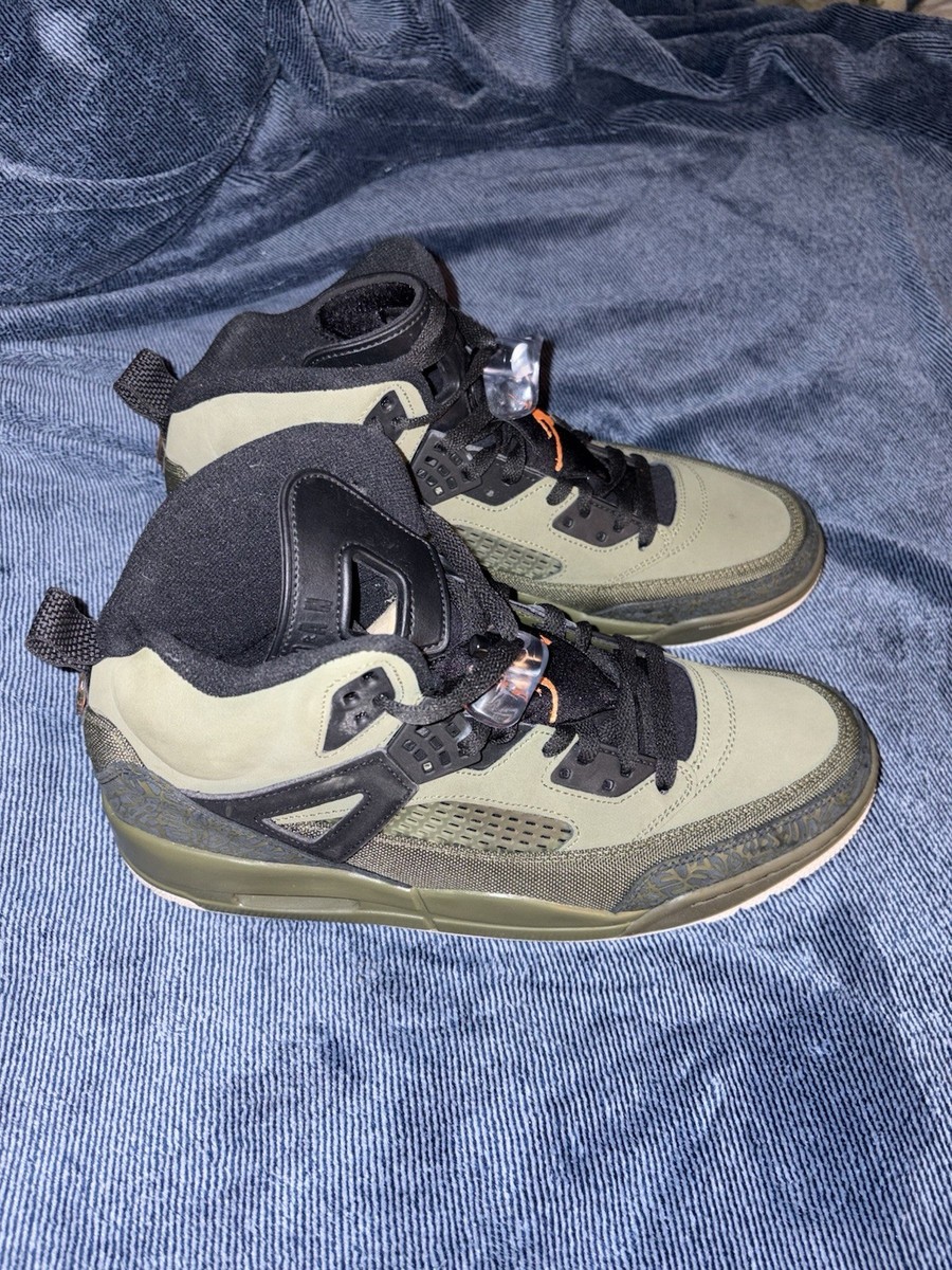 jordan spizike olive canvas