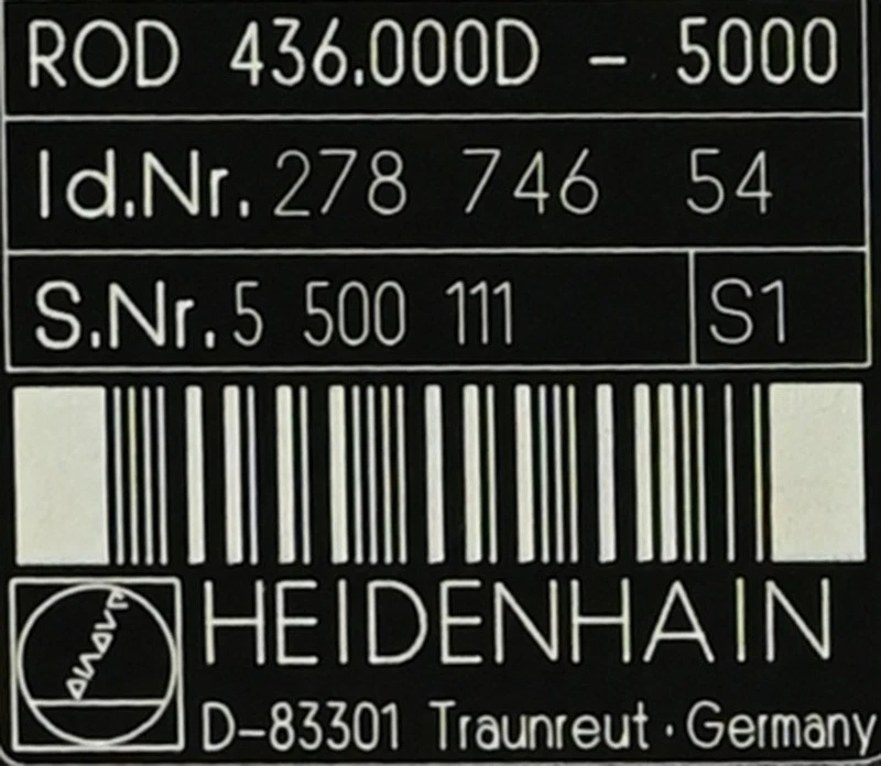 Heidenhain ROD 436.000D-5000 278 746 54 Nuevo Foto 3 de 3