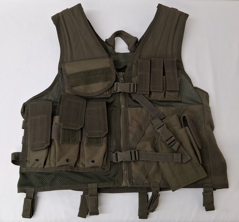 Tactical Green Equipment Bearing Tactical Vest