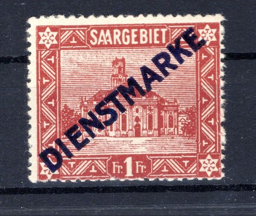 Saar Service 11I Perfect ** MNH Postfranco 180EUR (DA5429)