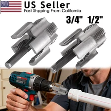 Integrated Internal & External Pipe Threading Cutting Tool PVC Pipe Threader Kit