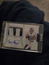 Cam Akers Flawless 2020 Rookie Patch Auto Los Angeles Rams /20