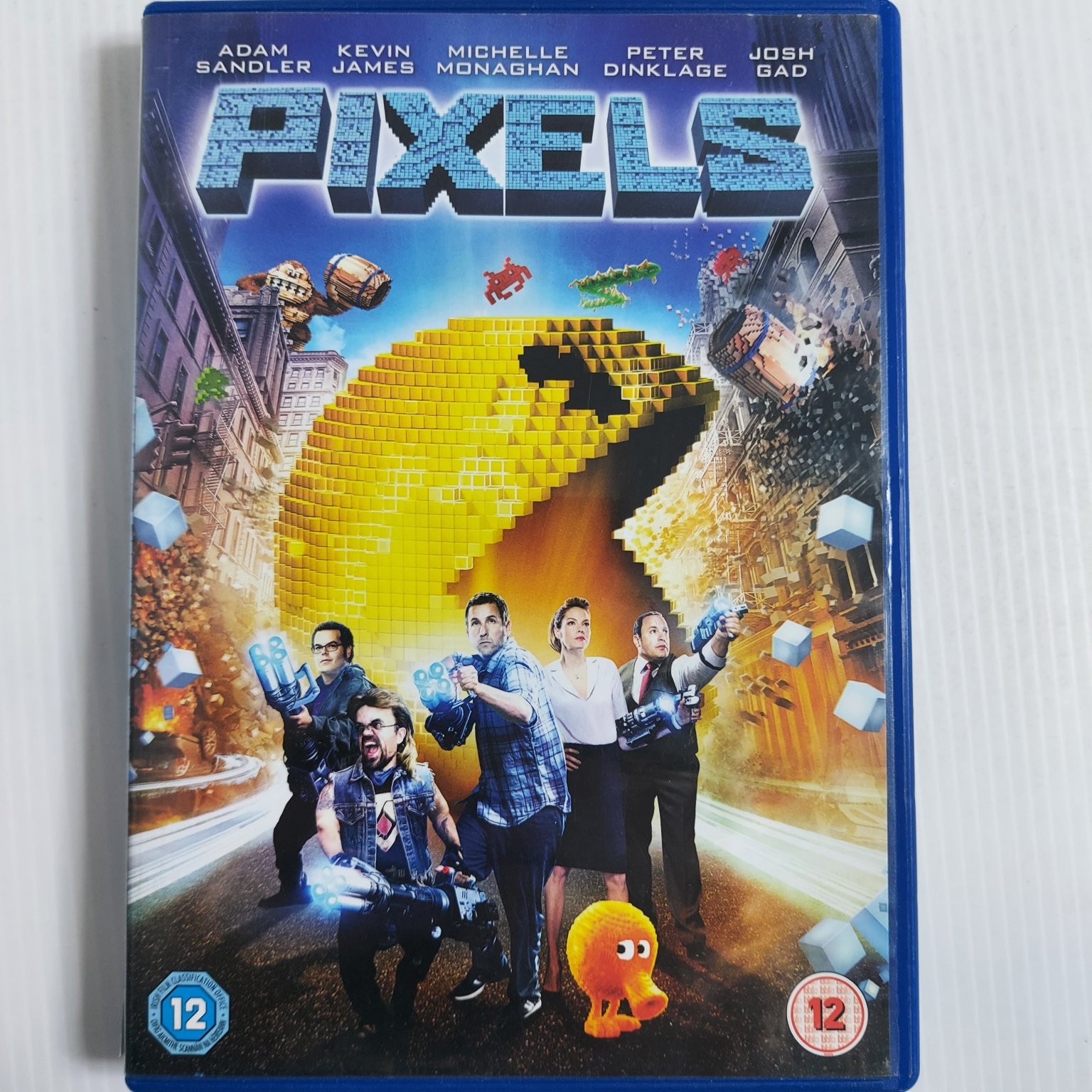 Pixels DVD (2015) Adam Sandler, Kevin James, Peter Dinklage, Chris Columbus