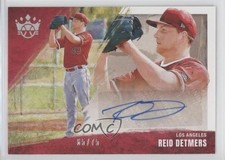2022 Panini Diamond Kings DK Signatures Holo Silver 65/75 Reid Detmers Auto qf8