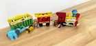 Vintage Fisher Price Circus Train #991 Lion Monkey Bear Elephant, Near Complete