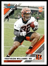 2019 DONRUSS TRAYVEON WILLIAMS RC #293 RC CINCINNATI BENGALS 1110
