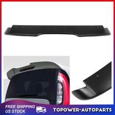 For 2014 2015-2019 Kia Soul Hatchback Primed Black Abs Rear Roof Spoiler Lip