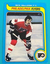 1979 Topps    #75 Rick MacLeish Philadelphia Flyers Hockey Card R5
