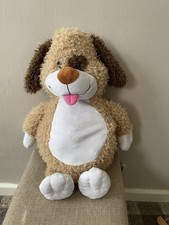 Huggle Buddies Hideaway Play Pillow Dog Plush Toy Zips to Home Sweet Home VG