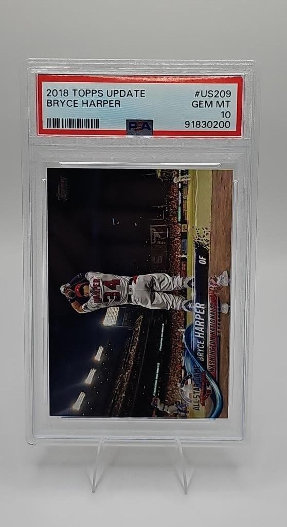 2018 Topps Update Bryce Harper All-Star PSA 10 Washington Nationals