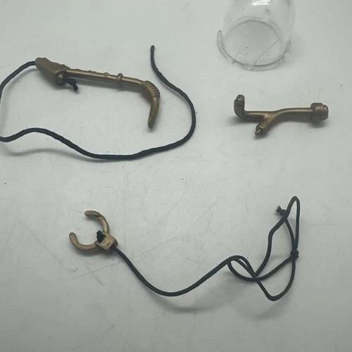 Vintage Star Wars 1983 Jabba the Hutt Playset Parts Lot Hookah Pipe Slave Collar