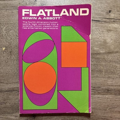 Flatland: A Romance Of Many Dimensions Edwin A Abbott Sci-Fi Dover Paperback