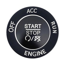 Push Start Stop Button Cover Trim for 2015-2021 Dodge Challenger Dodge RAM 1500