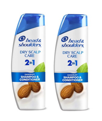 Head and Shoulders 2 in 1 Dandruff Shampoo and Conditioner,Dry Scalp Care,8.45oz