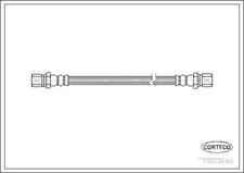 Flexible de frein Ford FIESTA